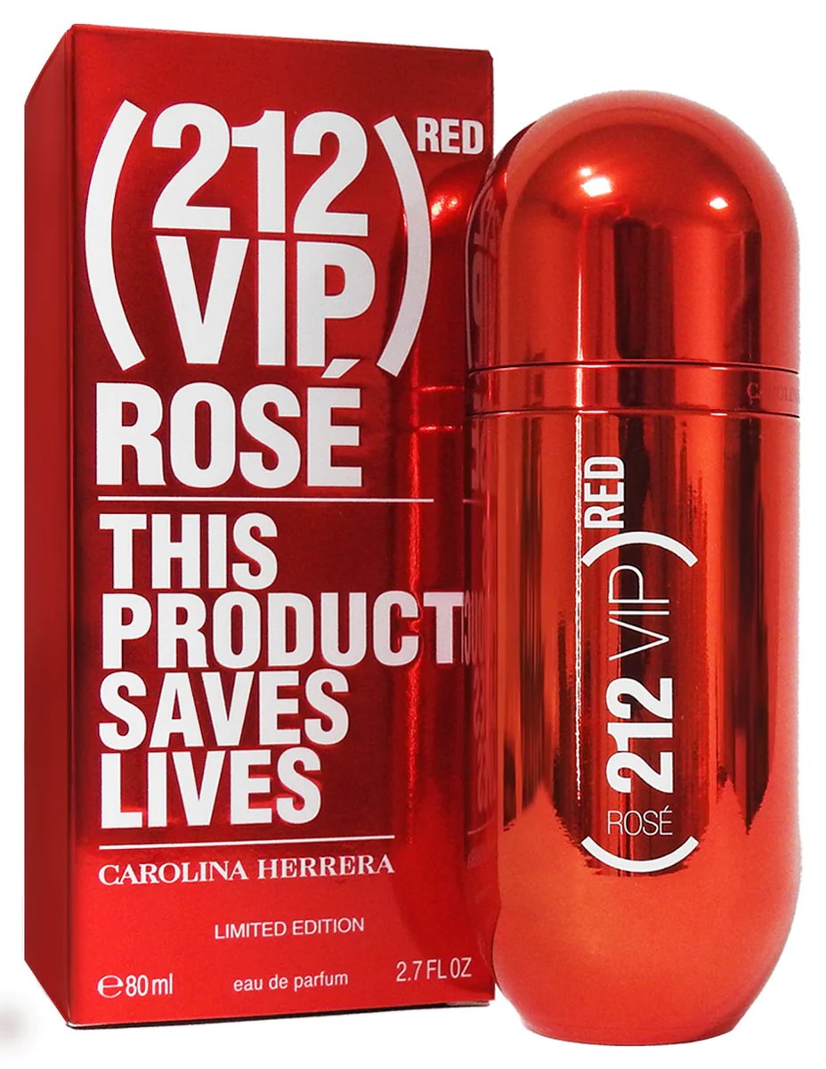 212 Vip Rose Red Carolina Herrera