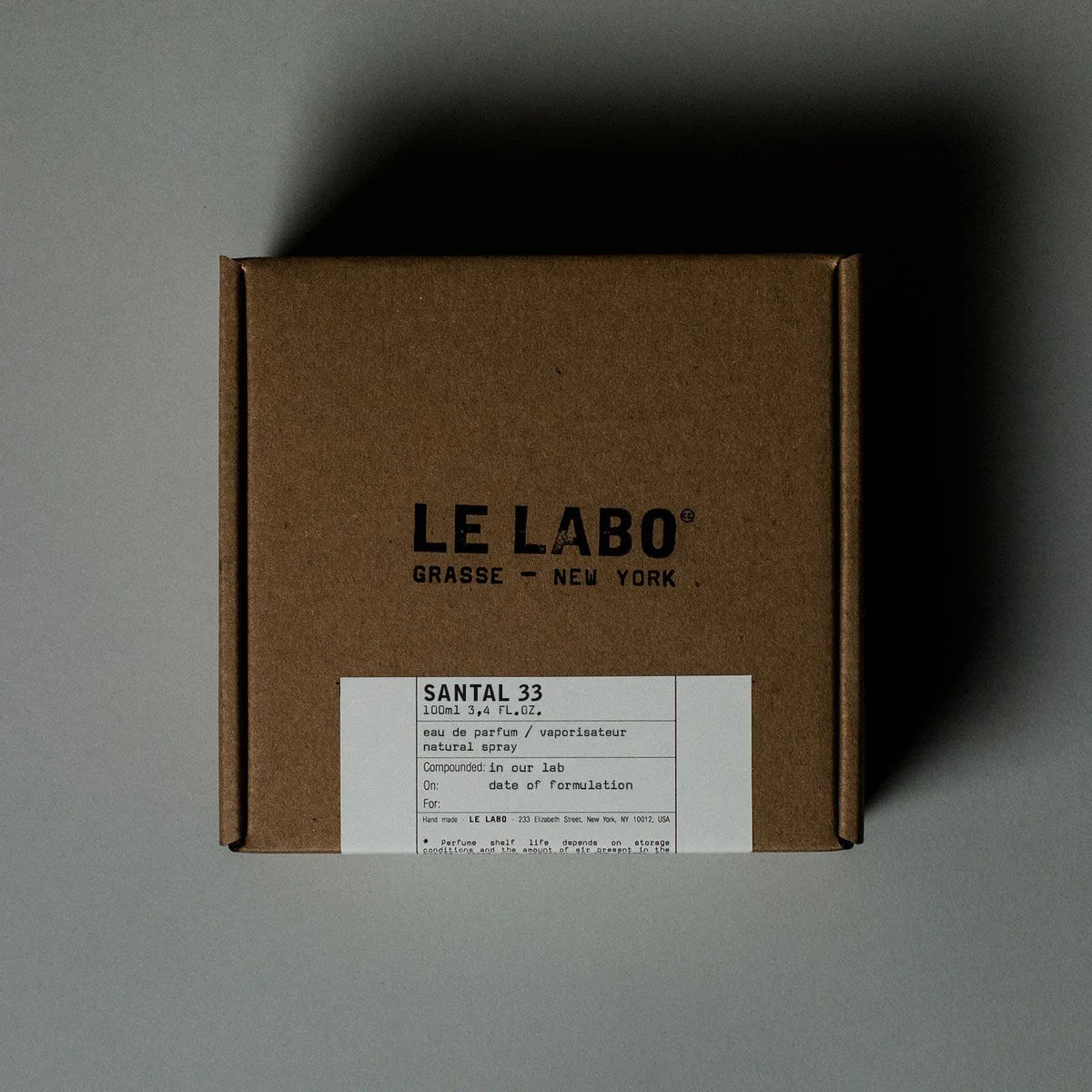 SANTAL 33 LE LABO